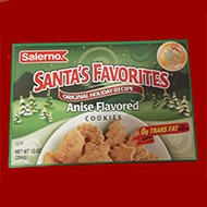 Salerno Santas Favorites Anise Flavored Cookies